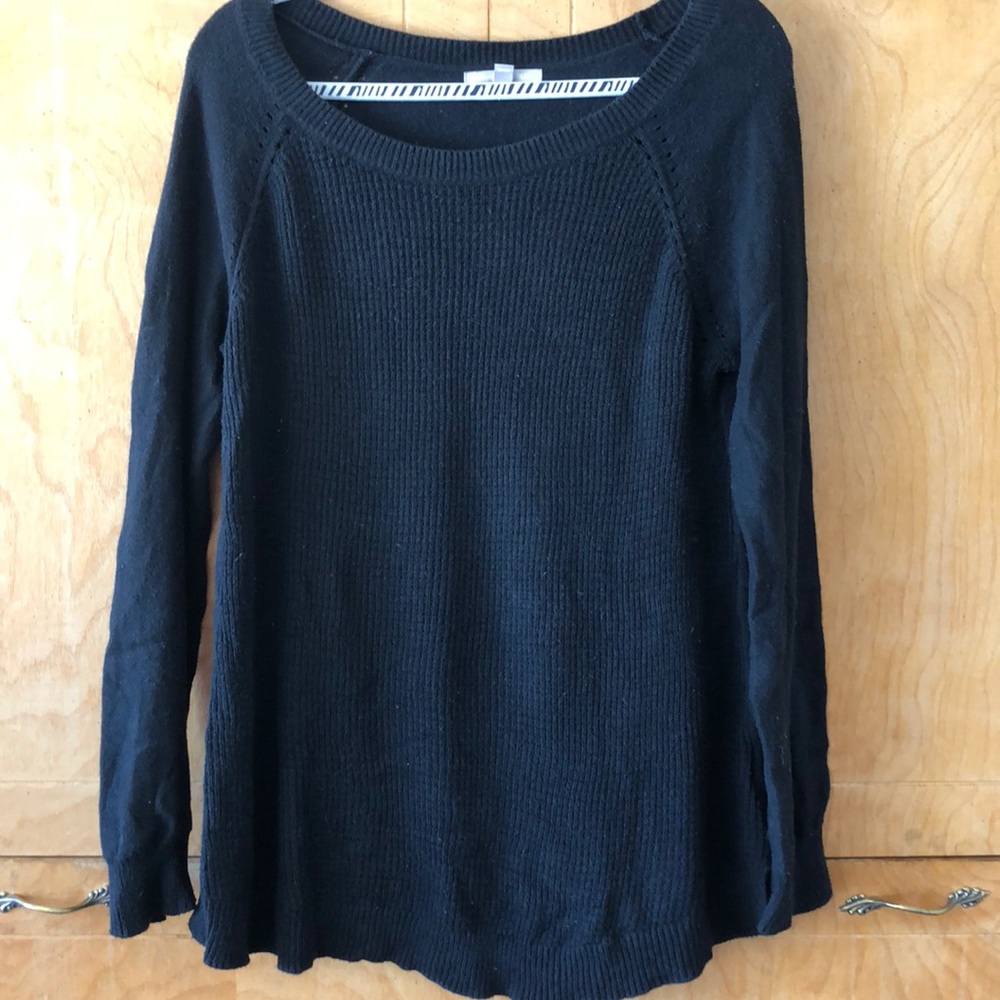 Oversized Black Sweater